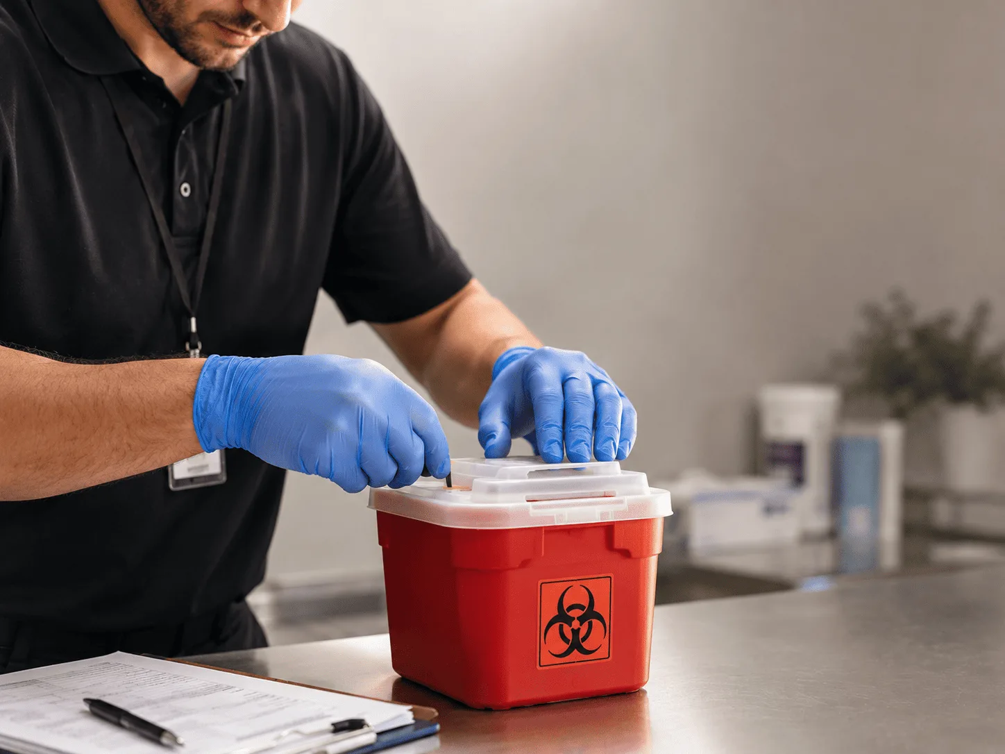 Why choose Sharps Waste Disposal in Hamburg, IL